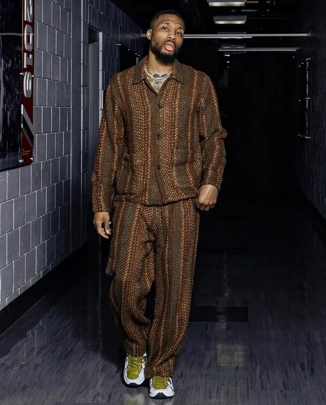 Damian Lillard outfit in Our Legacy and Dior, 2023