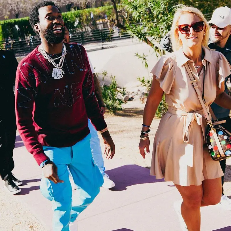 Meek Mill outfit in Marni, Amiri, and Jordan, 2023