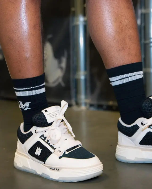 Fredo Bang outfit in Amiri, 2023