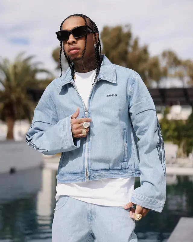 Tyga outfit in Code and Givenchy, 2023