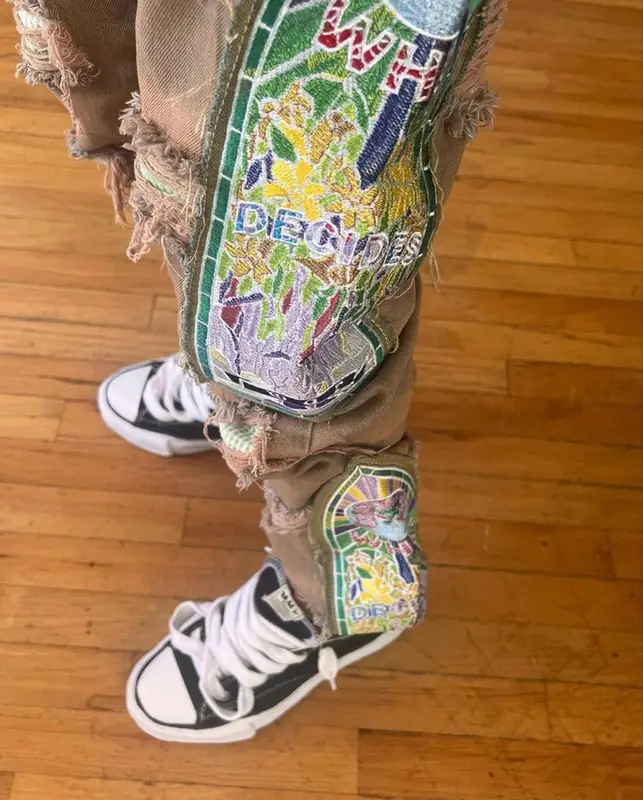 BabyTron outfit in Who Decides War, Cartier, and De Chief , 2023