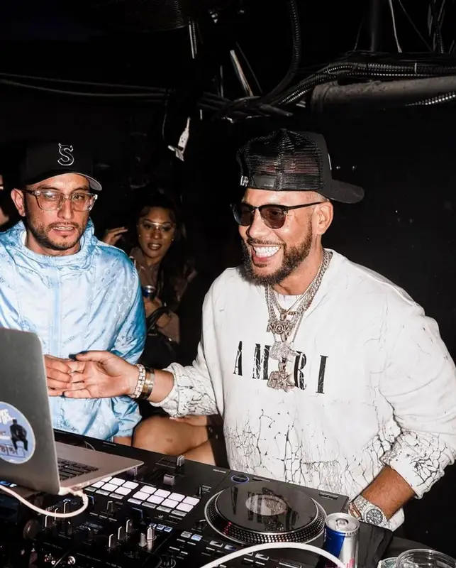 DJ Drama outfit in Tom Ford and Amiri, 2023