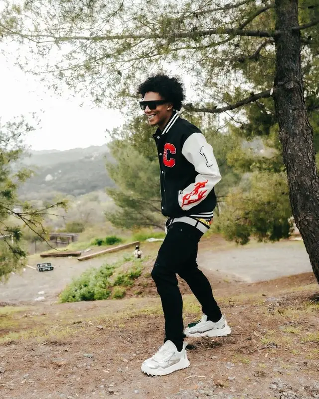 Mikey outfit in Ksubi, Off-White, and Louis Vuitton, 2023