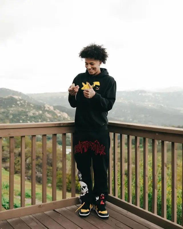 Mikey outfit in Puma, Off-White, and Pokemon , 2023