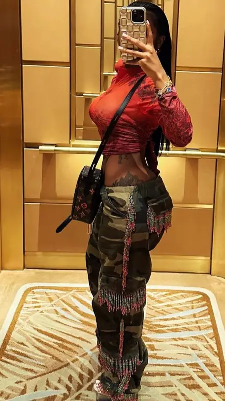 Jayda Wayda outfit in Givenchy, Louis Vuitton, and Van Cleef & Arpels, 2023