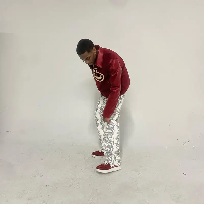 Yvngxchris outfit in La Fam, Motel, and Bape, 2023