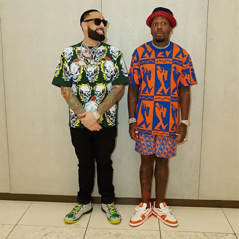 Sauce Walka outfit in Louis Vuitton, 2023