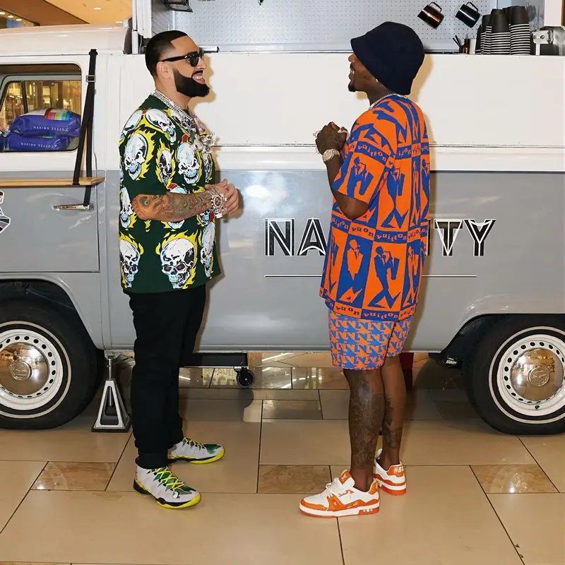 Sauce Walka outfit in Louis Vuitton, 2023