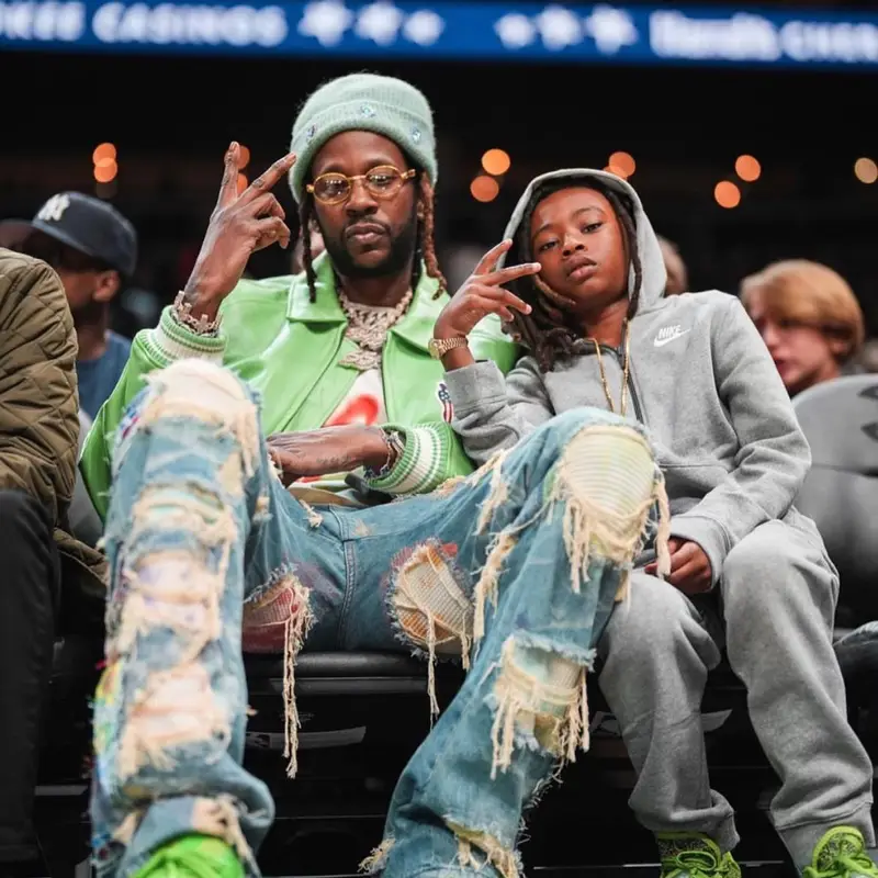 2 Chainz outfit in Avirex, Who Decides War, and Cartier, 2023