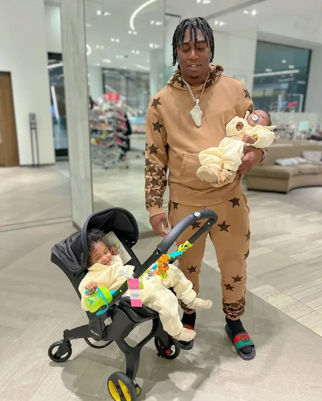 Fredo Bang outfit in Amiri, Chemist, and Gucci, 2023
