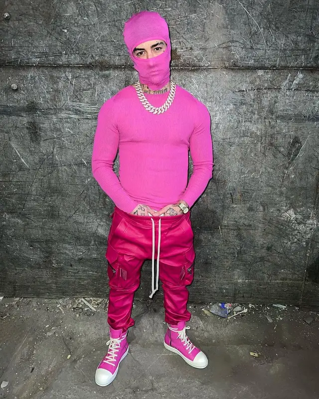 Tony Effe outfit in Rick Owens, 2023