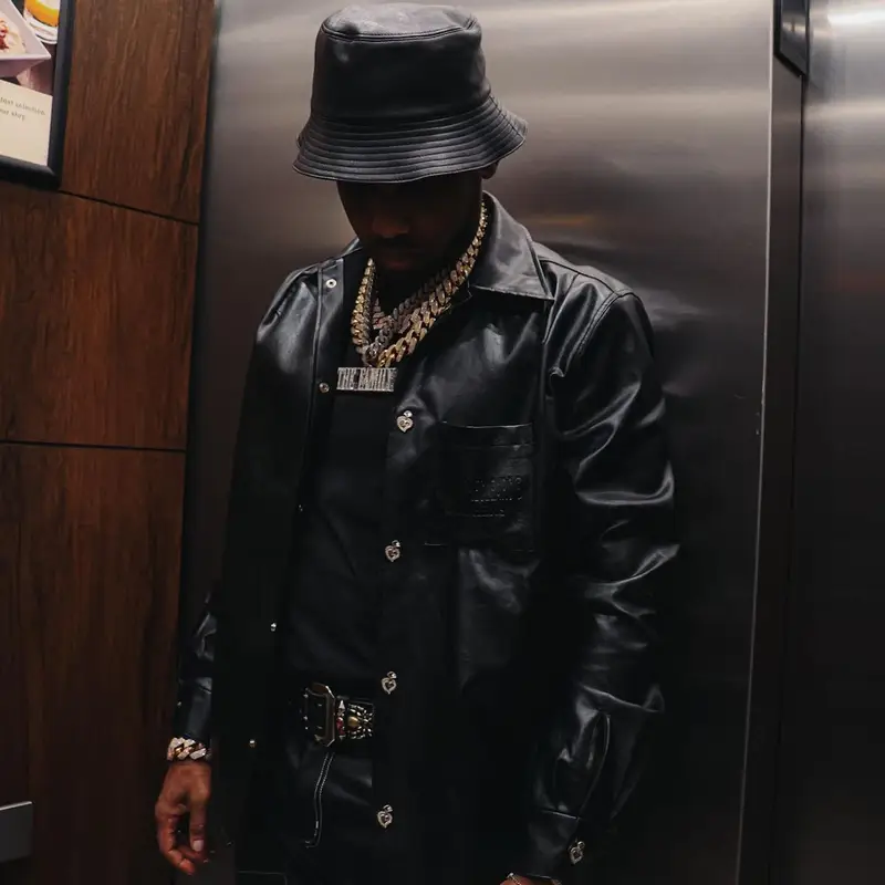 Fabolous outfit in Whensmokeclears, Jordan, and Loewe, 2023