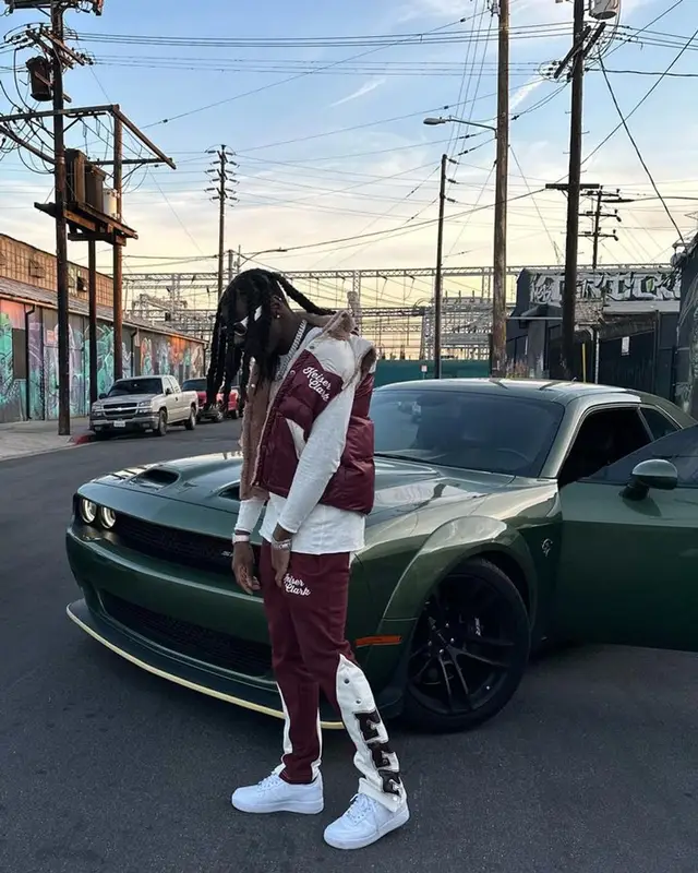 SleazyWorld Go outfit in Keiser Clark, Nike, and Balenciaga, 2023