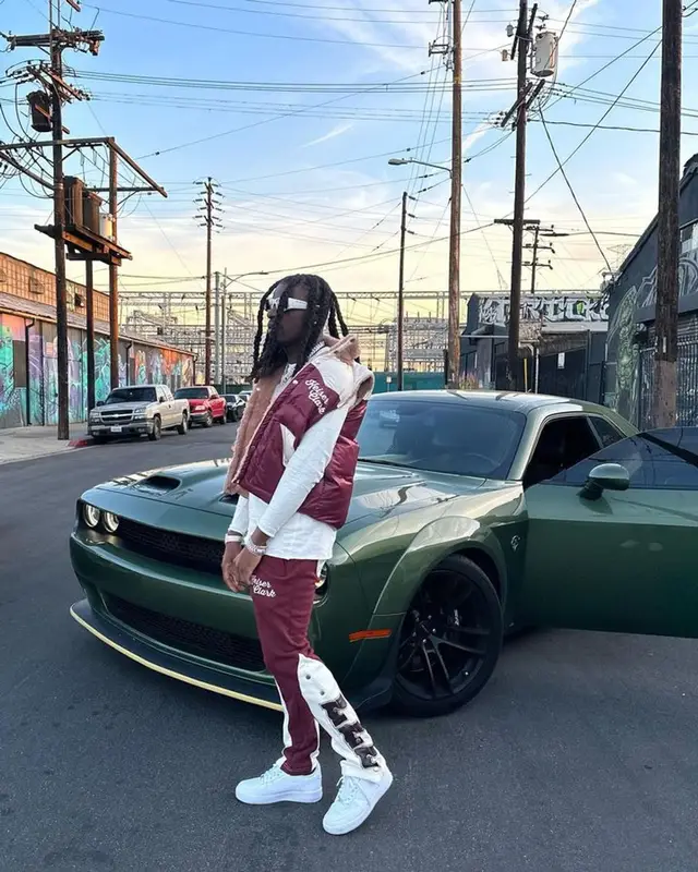 SleazyWorld Go outfit in Keiser Clark, Nike, and Balenciaga, 2023
