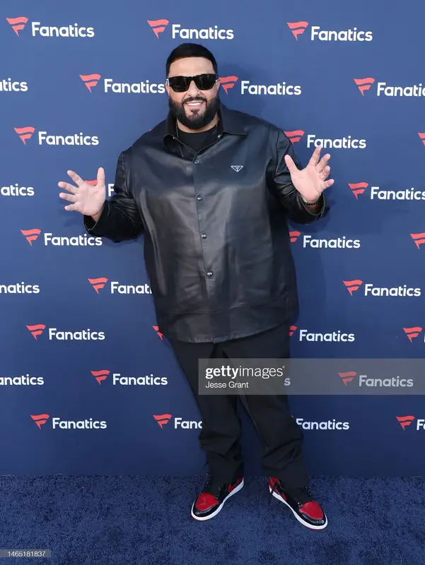 DJ Khaled outfit in Prada and Nike, 2023