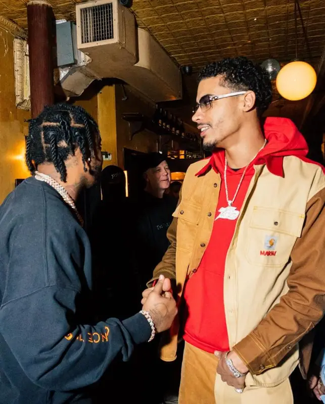 Jay Critch outfit in Carhartt, Cartier, and Marni, 2023