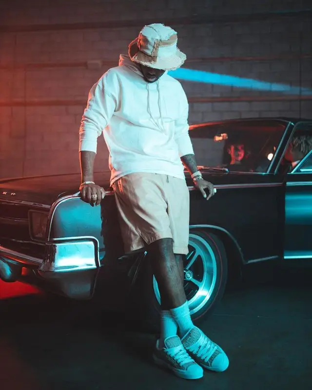 Fabolous outfit in Loewe, Dior, and Gallery Dept., 2023