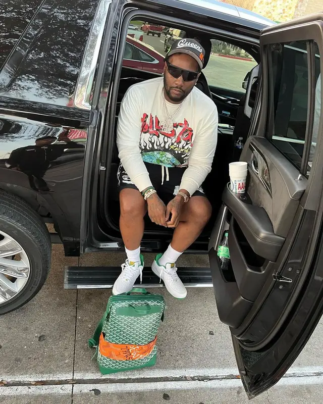 Peezy outfit in Hellstar, Nike, and Ceo Slow, 2023