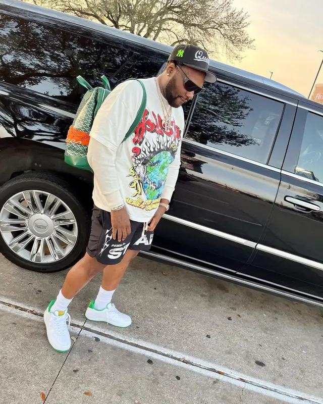 Peezy outfit in Hellstar, Nike, and Ceo Slow, 2023