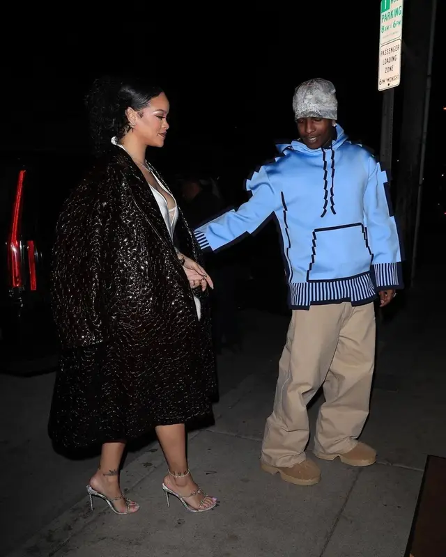 ASAP Rocky outfit in Loewe, 2023