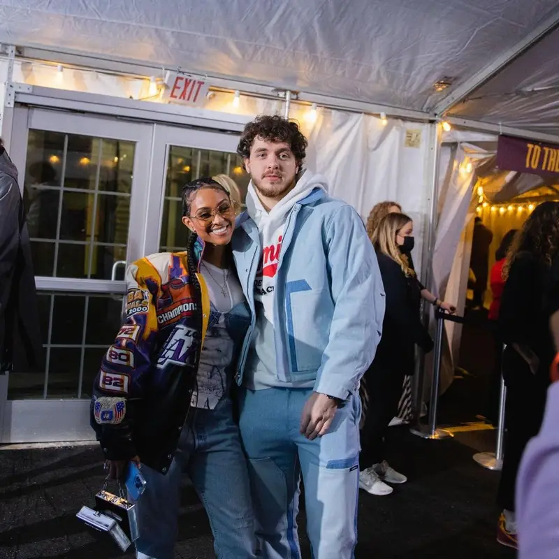 Jack Harlow outfit in Nahmias and New Balance, 2023