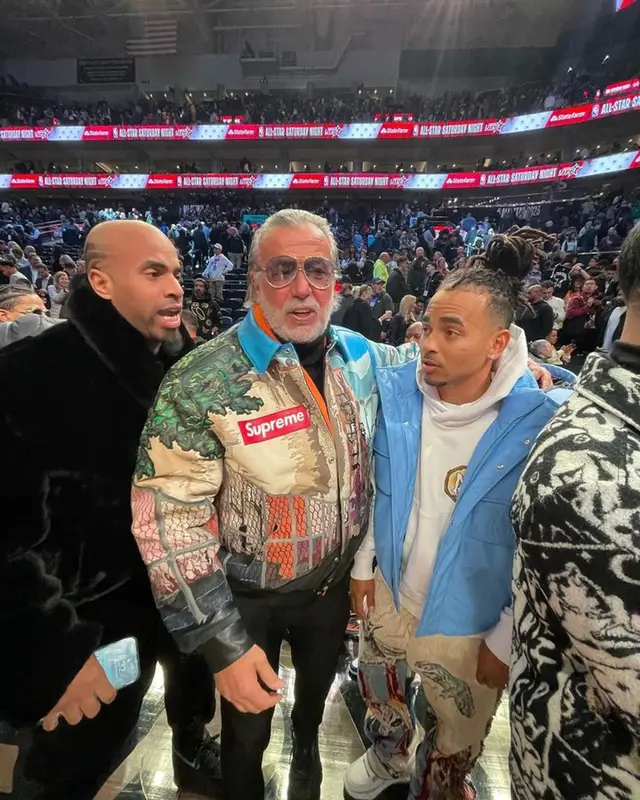 Ozuna outfit in Amiri, 2023