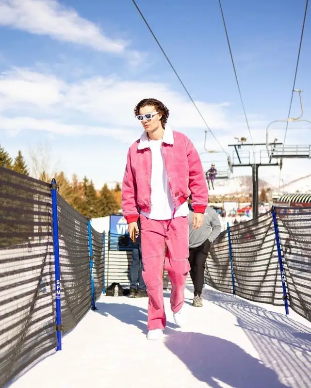 Josh Giddey outfit in Acne Studios, Nike, and Louis Vuitton, 2023