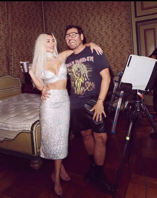 Kim Kardashian outfit in Dolce & Gabbana, 2023