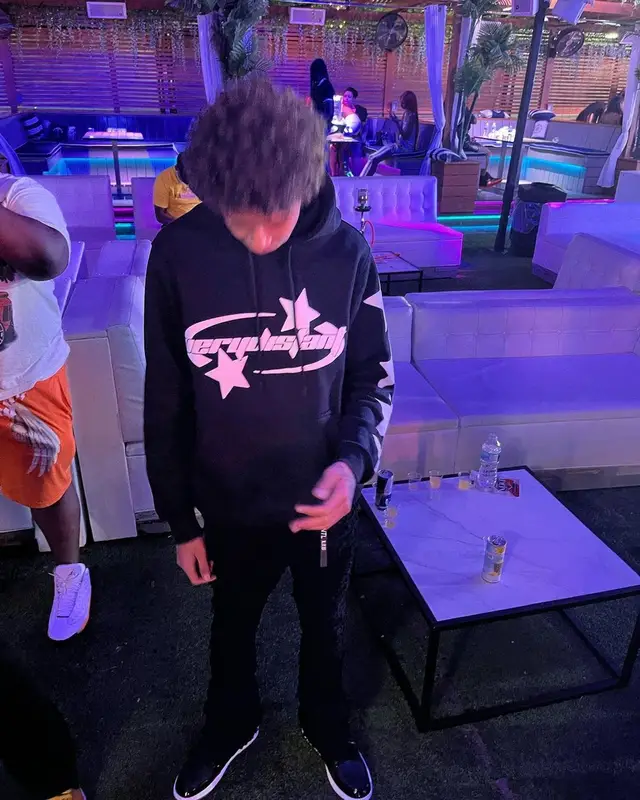 Luh Tyler outfit in VeryDistant Studios and Nike, 2023