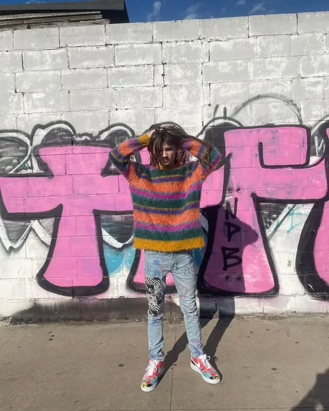 Matt Ox outfit in Marni, Ksubi, and Nike, 2023