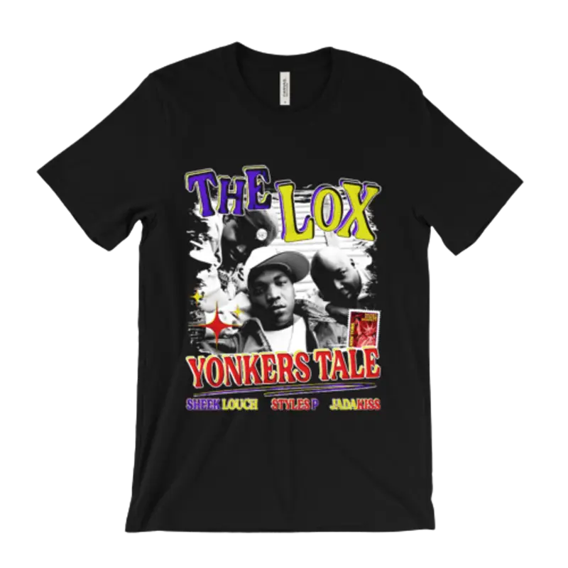 The Lox Merch Yonkers Tale Sheek T-Shirt $20