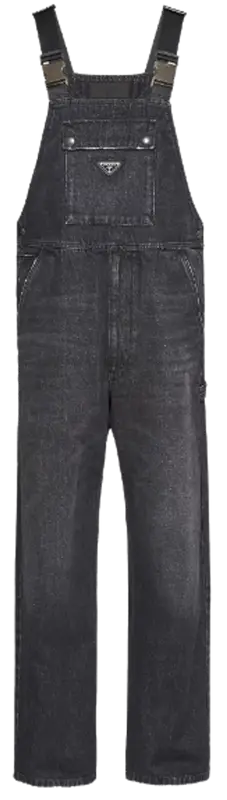 Prada Black Denim Jumpsuit $2450
