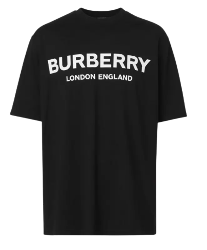 Burberry Logo-Print Cotton-Jersey T-shirt $480