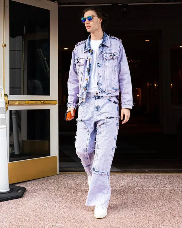 Josh Giddey outfit in Louis Vuitton, 2023