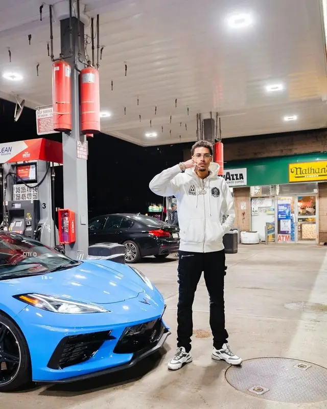 Jay Critch outfit in Moncler, Akings, and Prada, 2023