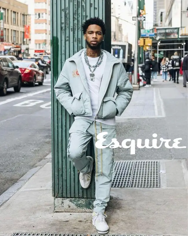 Key Glock outfit in Rhude and Jordan, 2023