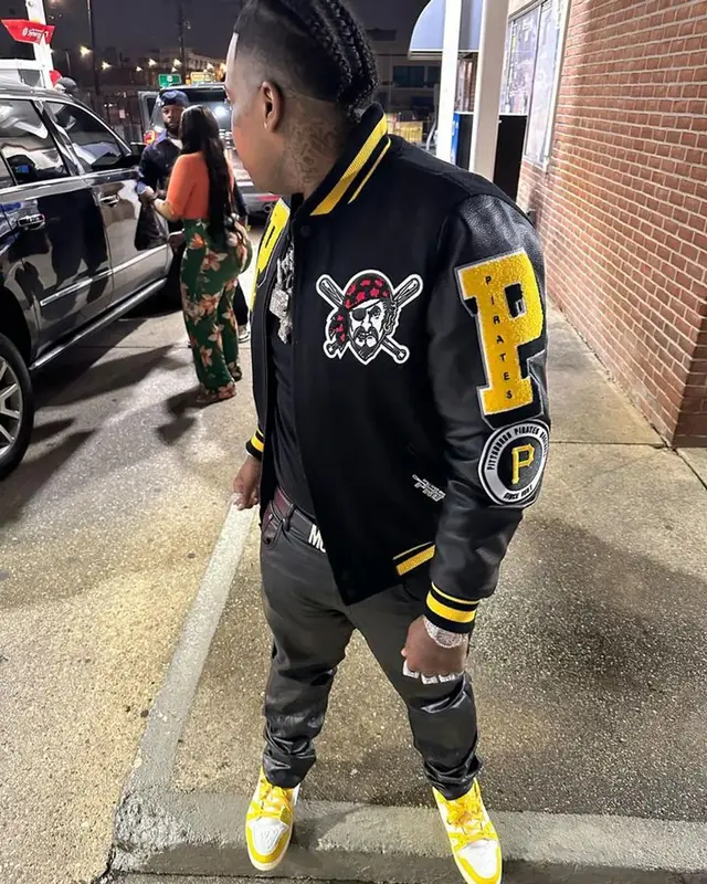 Finesse2tymes outfit in Pro Standard, Louis Vuitton, and Moschino, 2023
