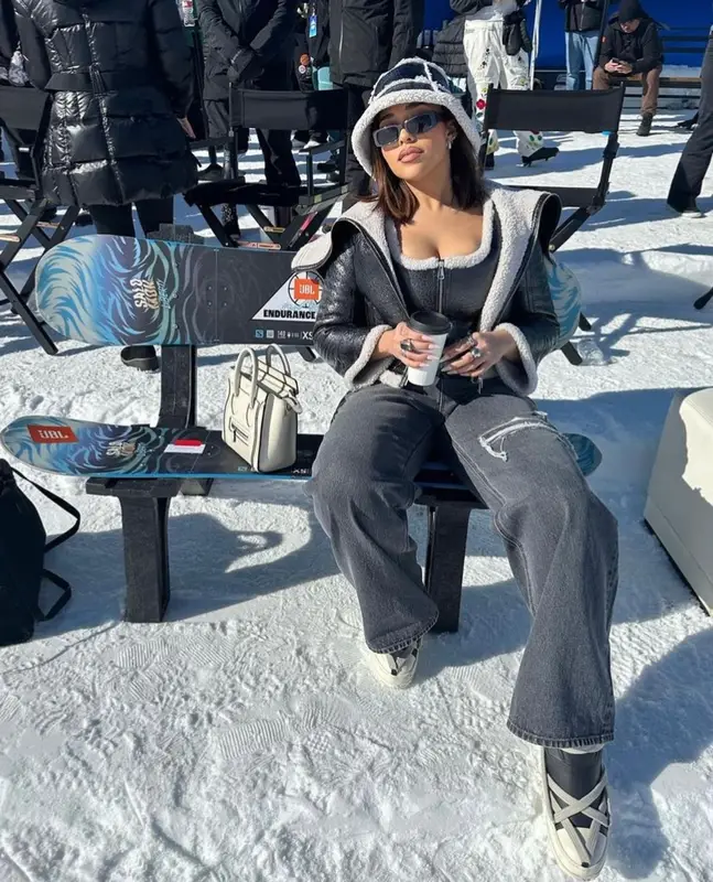 Jordyn Woods outfit in Diesel, Rick Owens, and Jean Paul Gaultier, 2023