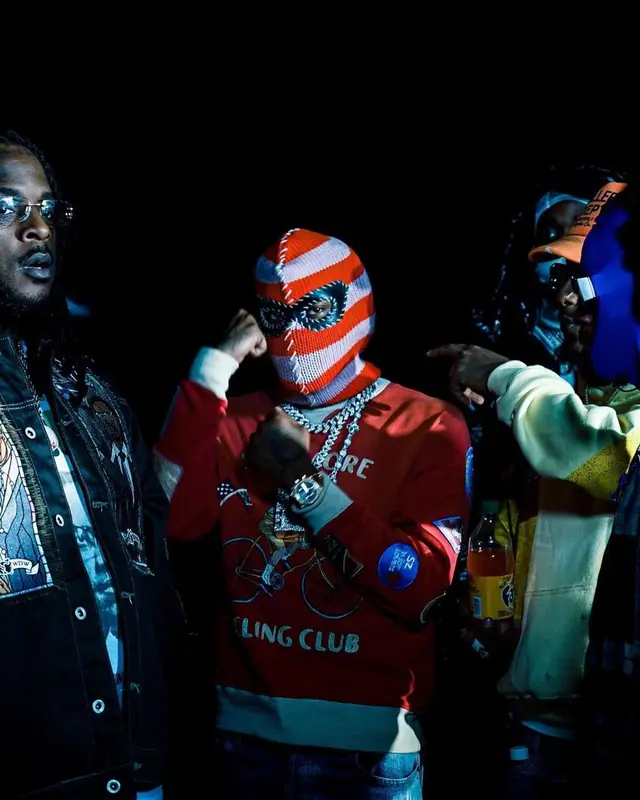 Offset outfit in John Elliott, Prada, and Marni, 2023