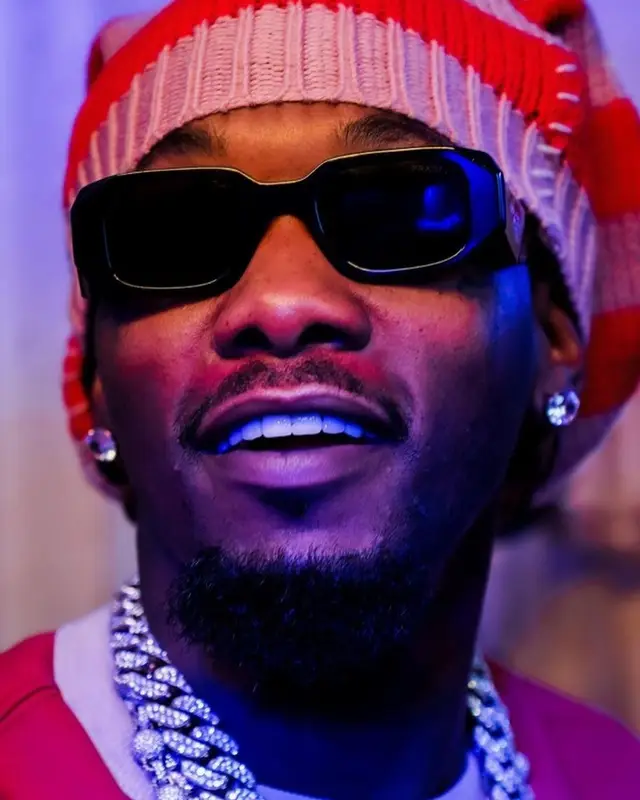 Offset outfit in John Elliott, Prada, and Marni, 2023