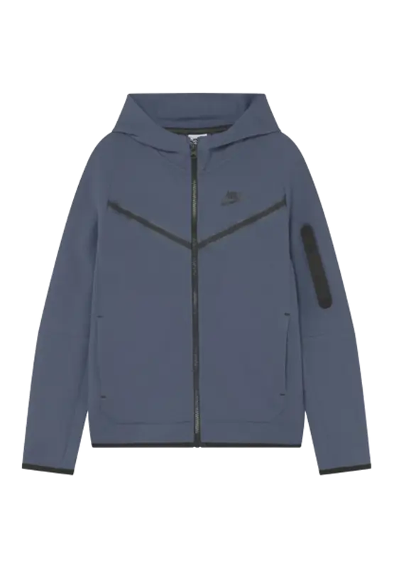 Nike Diffused Blue Full Zip Tech Fleece Hoodie $130