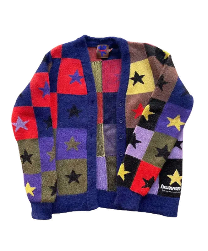 Marc Jacobs Heaven Star Blocks Cardigan $210