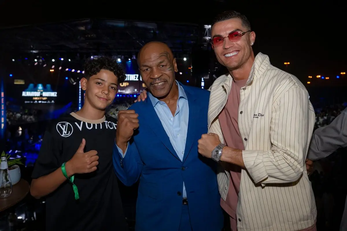Cristiano Ronaldo outfit in Dior and Cartier, 2023