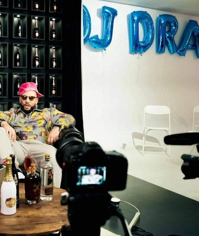 DJ Drama outfit in Dior and Tom Ford, 2023