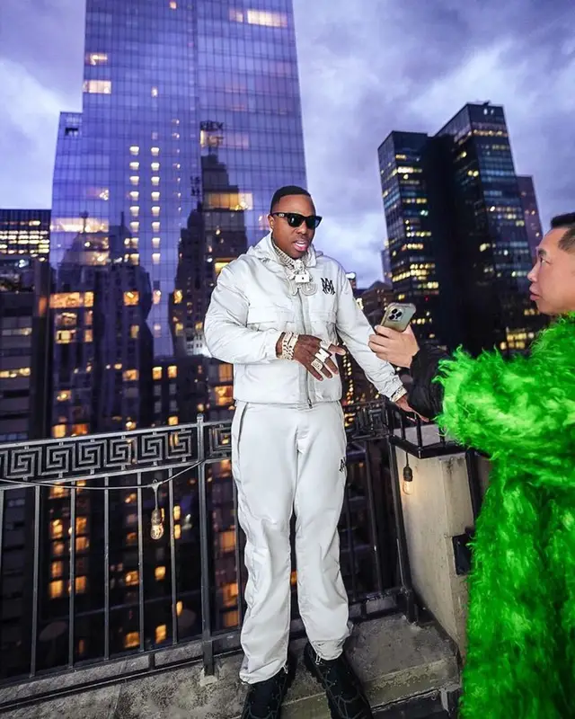 BandMan Kevo outfit in Amiri and Dior, 2023