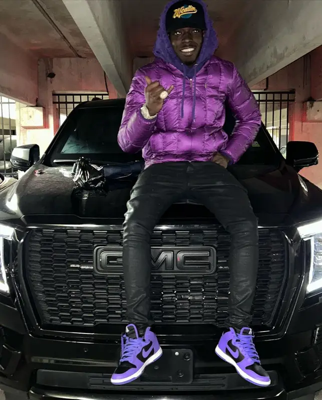 Bobby Shmurda outfit in Moncler, Monfrere, and Nike, 2023