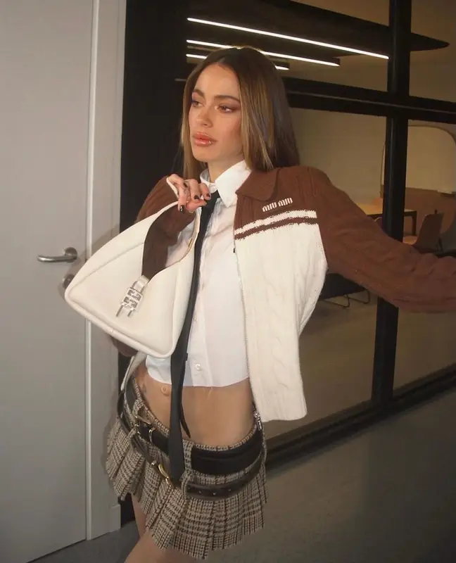 TINI outfit in Miu Miu and Givenchy, 2023