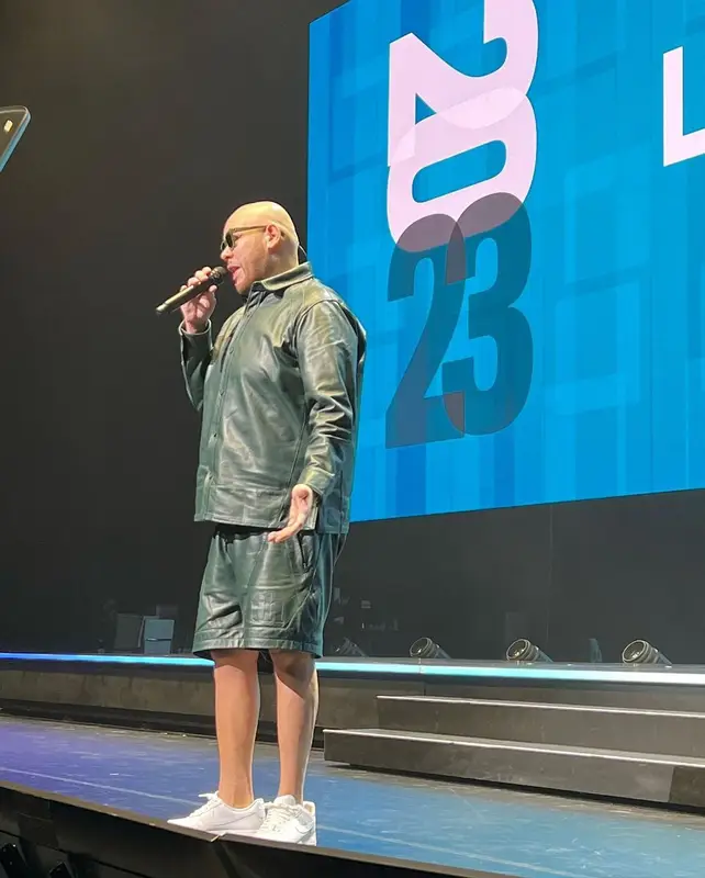 Fat Joe outfit in Kith and Nike, 2023