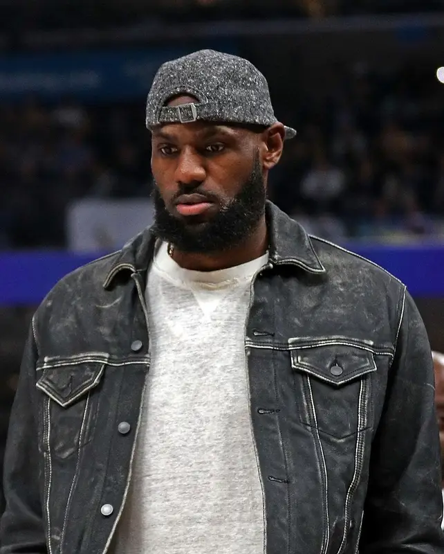 LeBron James outfit in Balenciaga, John Elliott, and Nike, 2023