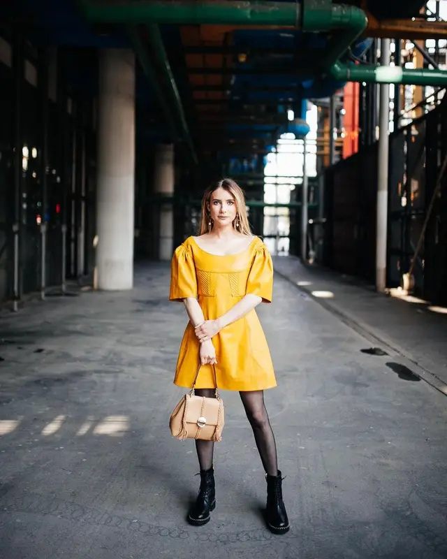 Emma Roberts outfit in Chloé, 2023